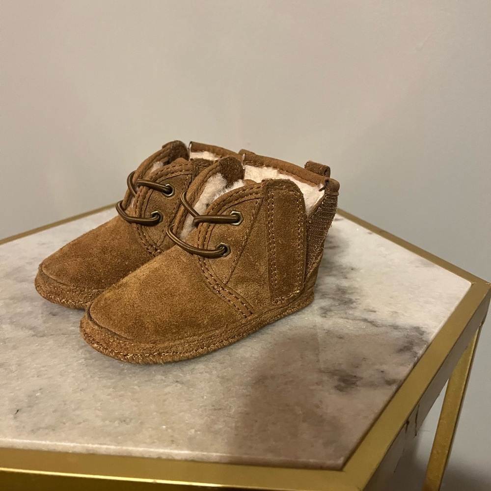Ugg Suede Baby Shoes